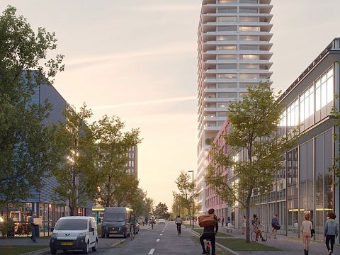 Civic Architects ontwerpt nieuwe woontoren in Vlaardingen