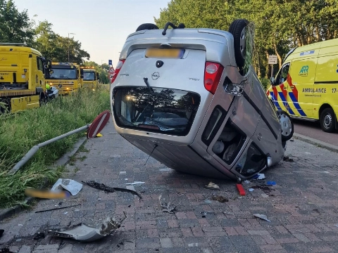 Ernstig ongeval op Marathonweg