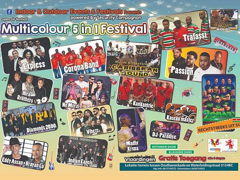 Multicolour festival afgelast vanwege verwachte drukte