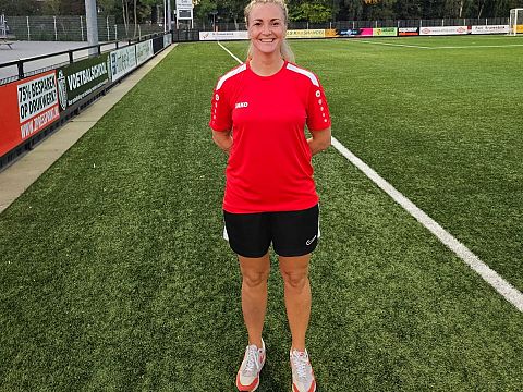 Melissa van den Berg nieuwe trainer Zwaluwen VR1
