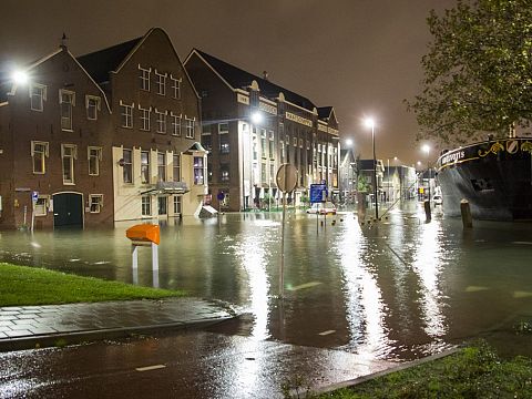 Hoogwater verwacht in Vlaardingen