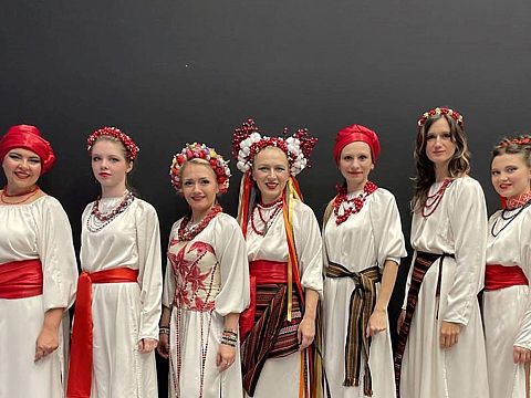 Oekraïens koor laat zich horen op het Liesveld