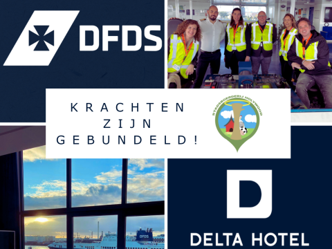 Delta Hotel Vlaardingen en DFDS bundelen hun krachten