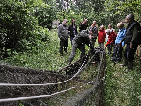 De pijp uit in de eendenkooi