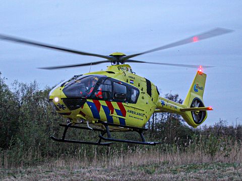 Traumahelikopter ingezet voor medisch noodgeval