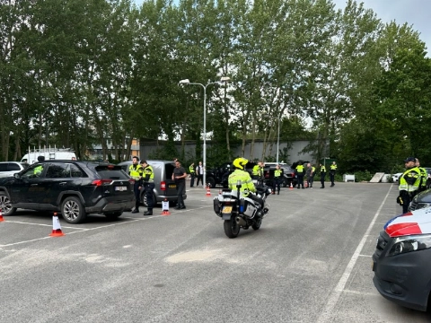 Grote verkeerscontrole in de Westwijk