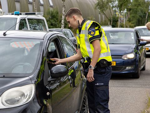 Alcoholverkeerscontroles in Vlaardingen en Schiedam
