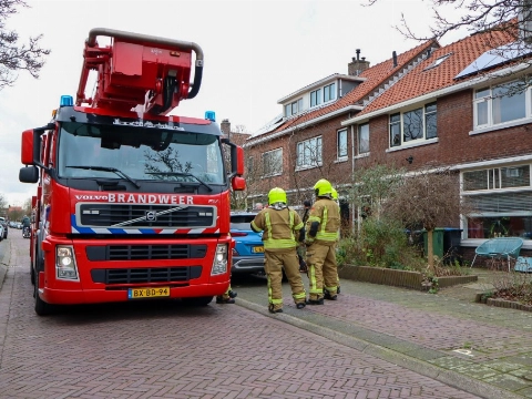 Brandweer rukt uit na melding schoorsteenbrand