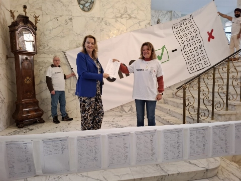 Honderden handtekeningen tegen bouw torenflat