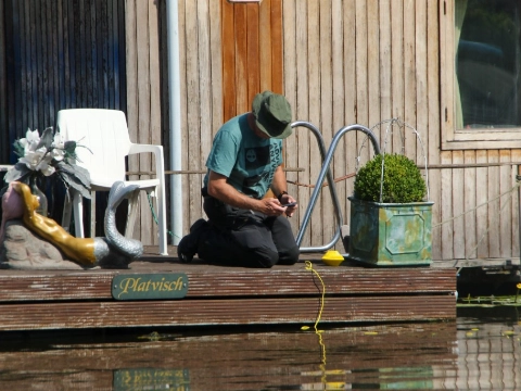 Voet gevonden in het water van de Vaart