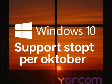 Windows 10 support stopt: tijd om over te stappen!