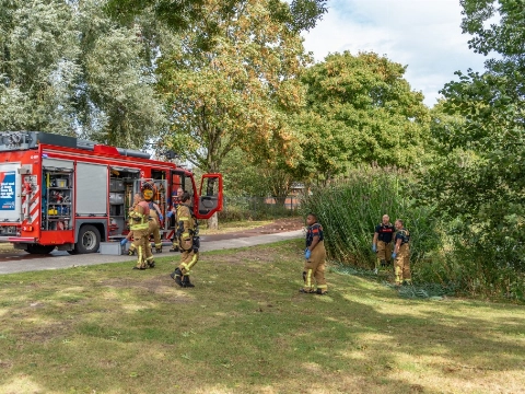 Overleden man gevonden in water Heemtuinpad