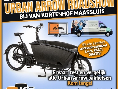 Urban Arrow Roadshow bij Van Kortenhof Maassluis