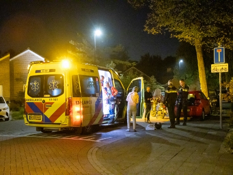 Scooterrijder ernstig gewond bij eenzijdig ongeval