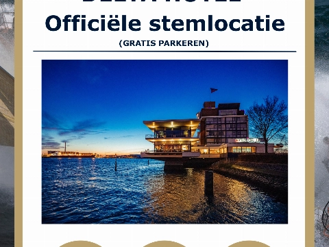 Delta Hotel officiële stemlocatie op 29 oktober