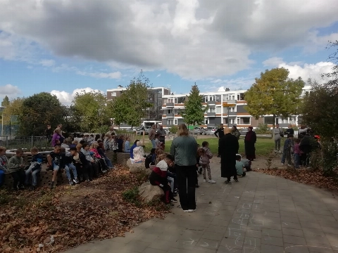 Van betegeld plein (4000 stenen!) naar 'Naturodam'