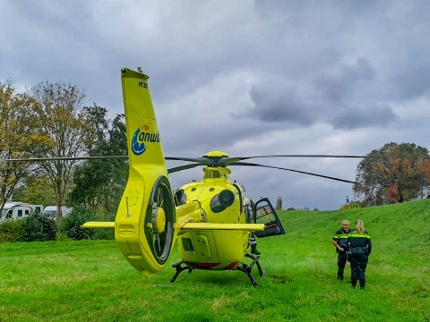 Traumaheli naar Vlaardingen voor medische noodsituatie