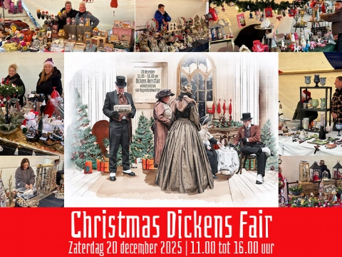 Christmas Dickens Fair Vlaardingen: nog vijftien kramen te huur