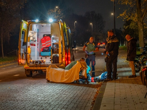 Gewonde man naast fatbike aangetroffen na ongeval