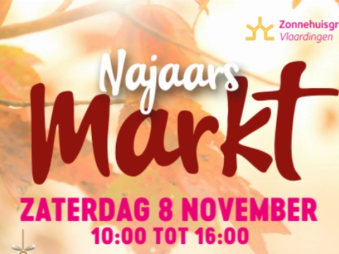 Najaarsmarkt in het Zonnehuis
