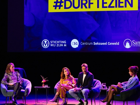 Theatertalkshow #durftezien over seksueel misbruik
