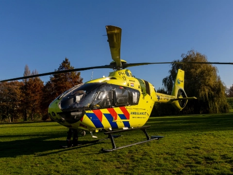 Traumahelikopter ingezet voor medische noodsituatie in Vlaardingen
