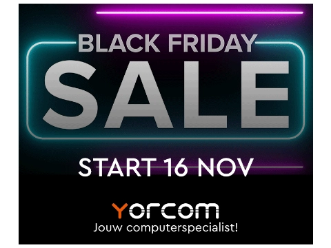 Black Friday TECH DEALS bij Yorcom!