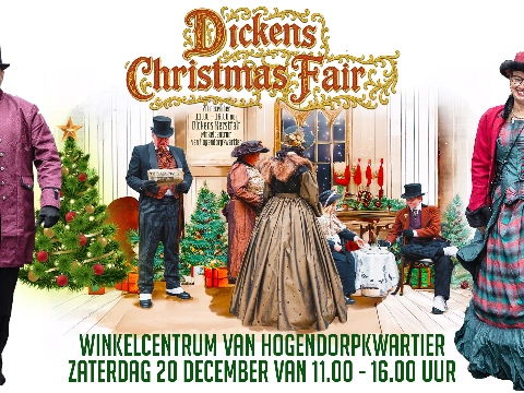 Dickens Christmasfair op het van Hogendorpkwartier