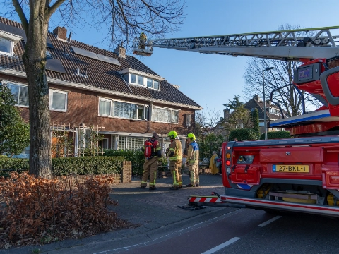 Brand in meterkast woning in Vlaardingen