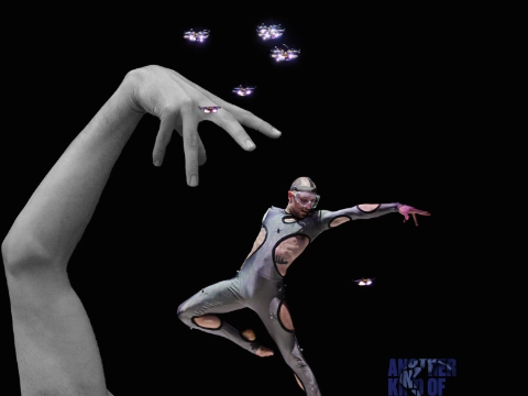 Dansers en drones smelten samen in Silent Gestures