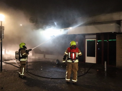 Uitslaande brand Chinees restaurant Tim Hong Vlaardingen