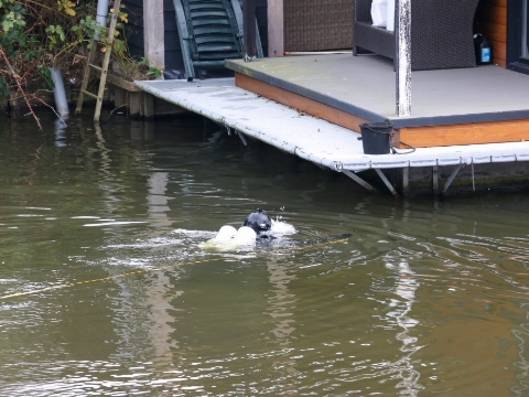 Weer zoektocht naar menselijke resten in de Vaart