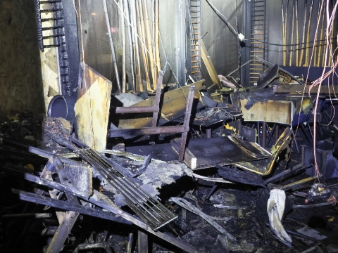 Eigenaren Tim Hong ontredderd na brand