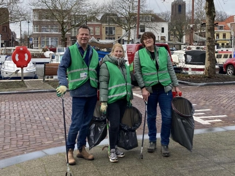 Buurtbezem Oostwijk trok er weer op uit