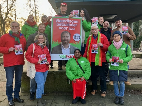 GroenLinks PvdA lanceert campagne met plan voor een betaalbaar Vlaardingen