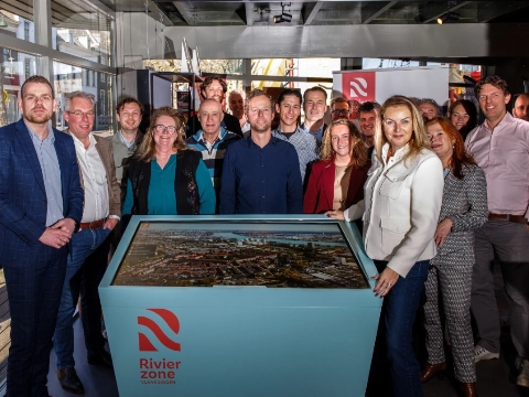 Digitale maquette toont toekomst Rivierzone Vlaardingen