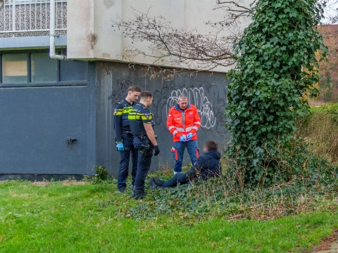 'Grasligger' op Parijslaan meegenomen door politie