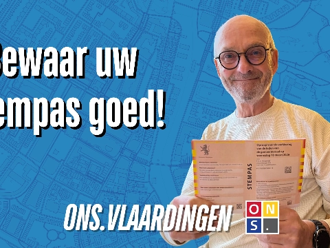 ONS.Vlaardingen: Bewaar je stempas goed!