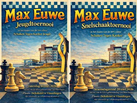 Schaken tegen kanker in het Delta Hotel