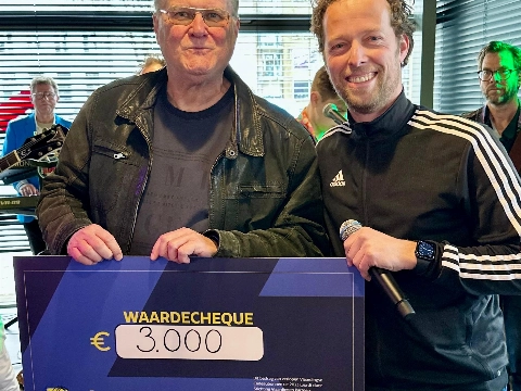 Vlaardingse Cadeaubon levert 3000 euro op voor de Sjaak Foundation