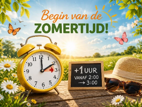 Een uur minder slaap: zomertijd start dit weekend