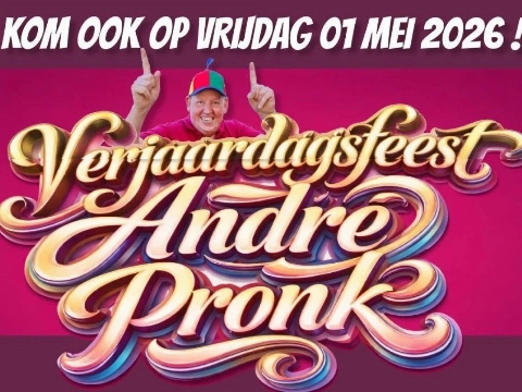 Vier feest met André Pronk in Prikkwater