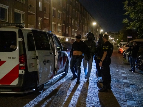 Man in Vlaardingen aangehouden door arrestatieteam politie