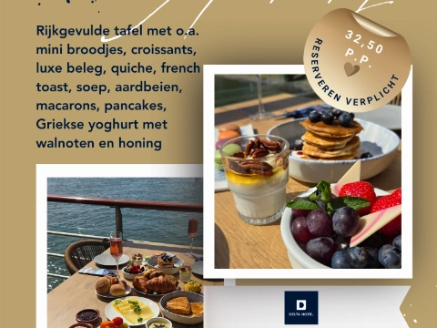 Moederdag: Tafelbrunch in het Delta Hotel