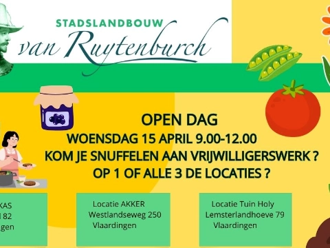 Snuffelen aan vrijwilligerswerk bij Stadslandbouw. Kom je ook?