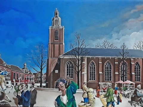 Expositie van Rudi Atman in het Aanloophuis de Groene Luiken