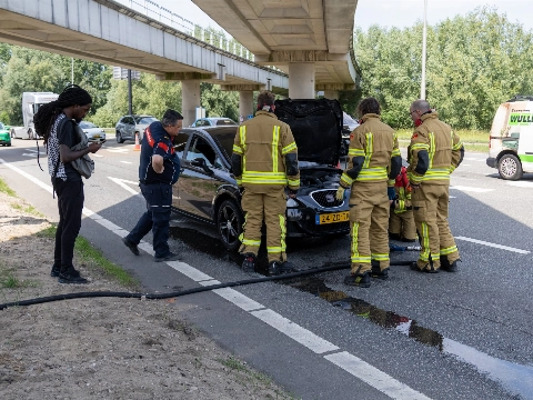 Brandweer lost potentieel gevaarlijke situatie snel op