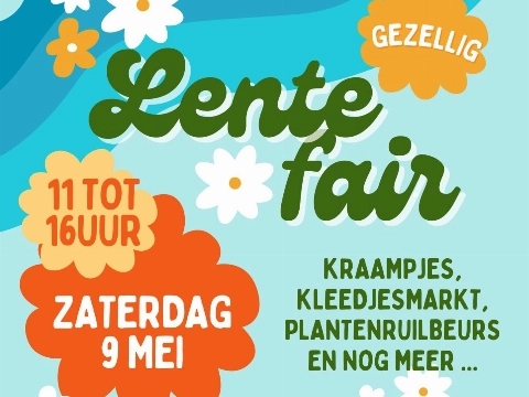 Hou deze vrij, 9 mei: Lentefair op Wij-Land Holy