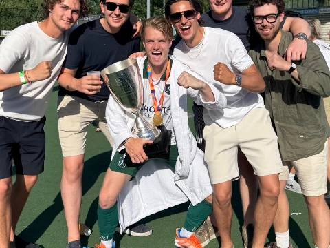 Vlaardinger Olivier Hortensius landskampioen met HC Rotterdam