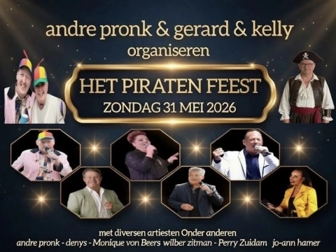 Piratenfeest in Partycentrum Prikkewater
